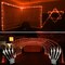 2 Pack Orange Rope Lights – Battery Operated, Waterproof, 33ft Each, 100 LED, Remote Controlled for Halloween Outdoor Decor (Orange)